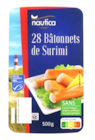 28 Bâtonnets de Surimi MSC - NAUTICA - Lidl à Saint-Nazaire 28 Bâtonnets de Surimi MSC - NAUTICA en promo chez Lidl Saint-Nazaire à 1,37 €