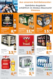 Aktueller Globus-Baumarkt Prospekt mit Bier, "Immer eine Idee besser", Seite 4