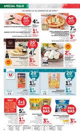 Pizza en promo dans le catalogue U Express à la page 6