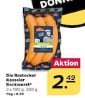 Kasseler Bockwurst von Die Rostocker im aktuellen Netto mit dem Scottie Prospekt