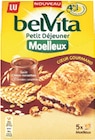 Biscuits moelleux goût choco-noisettes - Belvita dans le catalogue Monoprix