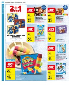 Promo Snickers Glacé dans le catalogue Carrefour du moment à la page 26