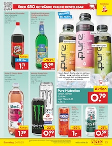 Energydrink im Netto Marken-Discount Prospekt "Aktuelle Angebote" mit 62 Seiten (Lemgo)