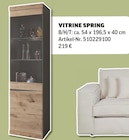 VITRINE SPRING für 219,00 € bei POCO im Angebot VITRINE SPRING im aktuellen POCO Prospekt