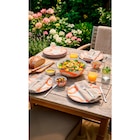 Service vaisselle 9 pièces Papaye - CARREFOUR HOME en promo chez Carrefour Aulnay-sous-Bois à 16,99 €