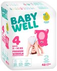 Windeln Maxi Angebote von Babywell bei REWE Düsseldorf für 5,55 €
