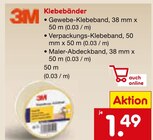 Gewebe-Klebeband im Angebot bei Netto Marken-Discount in Rostock Gewebe-Klebeband Angebote von 3M bei Netto Marken-Discount Rostock für 1,49 €
