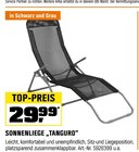 Aktuelles Sonnenliege „Tanguro“ Angebot bei OBI in Jena ab 29,99 €