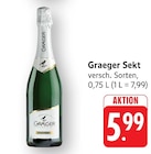 E center - Graeger Sekt Angebot im Prospekt Graeger Sekt bei E center im Prospekt "" für 5,99 €