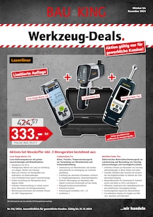 Bauking Prospekt Grove "Werkzeug-Deals" mit 4 Seiten