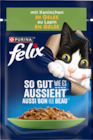 mit Kaninchen in Gelee von Purina Felix im aktuellen budni Prospekt
