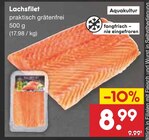 Lachsfilet Angebote bei Netto Marken-Discount Erfurt für 8,99 €