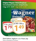 Steinofenpizza Angebote von Original Wagner bei GLOBUS Plauen für 1,49 €
