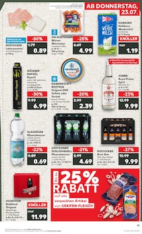 Bier im aktuellen Kaufland Prospekt (Rostock) Bier im Kaufland Prospekt "Hier bin ich richtig" mit 65 Seiten (Rostock)