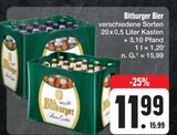 Bier Angebote von Bitburger bei E center Neustadt für 15,99 €