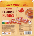 Auchan Supermarché Autingues - Promo LARDONS FUMÉS AUCHAN Promo LARDONS FUMÉS AUCHAN à 2,79 € dans le catalogue Auchan Supermarché à Autingues
