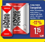 Energydrink im Angebot bei ALDI Nord in Wuppertal Energydrink Angebote von FLYING POWER bei ALDI Nord Wuppertal für 1,15 €