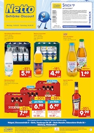 Netto Marken-Discount Prospekt für Berlin mit 2 Seiten Netto Marken-Discount Prospekt für Berlin: "DER ORT, AN DEM DU IMMER AUSGEZEICHNETE PREISE FINDEST.", 2 Seiten, 19.05.2025 - 24.05.2025