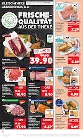 Aktueller Kaufland Prospekt mit Schweinefleisch, "Aktuelle Angebote", Seite 20