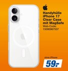Handyhülle iPhone 17 Clear Case mit MagSafe Angebote von Apple bei expert Offenbach für 59,00 €