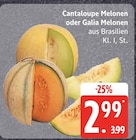 Cantaloupe Melonen oder Galia Melonen im aktuellen EDEKA Prospekt