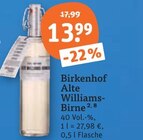 Alte Williams-Birne 2,8 von Birkenhof im aktuellen tegut Prospekt für 13,99 €