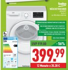 Wäschetrockner Angebote von beko bei Marktkauf Detmold für 399,99 €