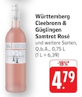 Samtrot Rosé bei EDEKA im Schoren Prospekt für 4,79 €