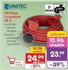 Verlängerungskabel 25 m von Unitec für 23,99 € bei Netto Marken-Discount im Angebot Verlängerungskabel 25 m von Unitec im aktuellen Netto Marken-Discount Prospekt