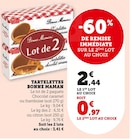 Promo Tartelettes à 0,97 € dans le catalogue Super U à Aiguilhe