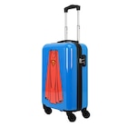 Valise Cabine Rigide Licence - WARNER BROS en promo chez Carrefour Market Aubervilliers à 29,99 €