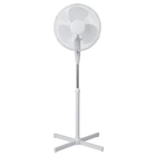 Ventilateur sur pied à 3 vitesses - Blanc - Diam.40 cm - 50W - Brico Cash Ventilateur sur pied à 3 vitesses - Blanc - Diam.40 cm - 50W à 24,90 € dans le catalogue Brico Cash