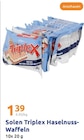 Solen Triplex Haselnuss-Waffeln Angebote von Solen bei Action Siegen für 1,39 €