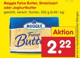 Feine Butter, Streichzart oder Joghurtbutter bei Netto Marken-Discount im Schrobenhausen Prospekt für 2,22 €