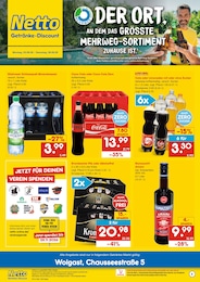 Netto Marken-Discount Prospekt für Trassenheide mit 6 Seiten Netto Marken-Discount Prospekt für Trassenheide: "DER ORT, AN DEM DU IMMER AUSGEZEICHNETE PREISE FINDEST.", 6 Seiten, 03.08.2026 - 08.08.2026