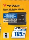 Interner SSD-Speicher Vi550 S3 im Angebot bei expert in Bremen Interner SSD-Speicher Vi550 S3 Angebote von Verbatim bei expert Bremen für 105,00 €