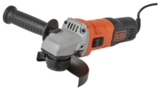 MEULEUSE D'ANGLE DISQUE 115 MM - BLACK+DECKER en promo chez Super U MEULEUSE D'ANGLE DISQUE 115 MM - BLACK+DECKER dans le catalogue Super U