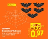 Décoration d'Halloween - LIVARNO en promo chez Lidl Décoration d'Halloween - LIVARNO dans le catalogue Lidl