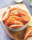 Crevettes cuites label rouge en promo chez Intermarché Nîmes à 2,49 €