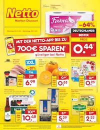 Netto Marken-Discount Prospekt für Breckerfeld (Hansestadt): "Aktuelle Angebote", 54 Seiten, 04.11.2024 - 09.11.2024