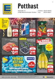 Aktueller EDEKA Prospekt, "Aktuelle Angebote", mit Angeboten der Woche, gültig von 27.12.2024 bis 27.12.2024