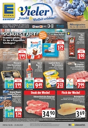 E center Prospekt: "Aktuelle Angebote", 28 Seiten, 18.08.2025 - 23.08.2025