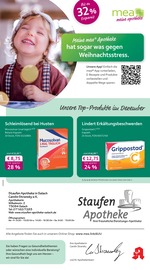 mea - meine apotheke Apotheken Prospekt der aktuellen Woche mit 4 Seiten, gültig von 01.12.2025 bis 31.12.2025, in Salach und Umgebung Aktueller mea - meine apotheke Apotheken Prospekt in Salach und Umgebung, "Unsere Dezember-Angebote" mit 4 Seiten, 01.12.2025 - 31.12.2025