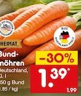 Netto Marken-Discount Büttelborn - Bundmöhren Angebot im Prospekt Bundmöhren bei Netto Marken-Discount im Büttelborn Prospekt für 1,39 €