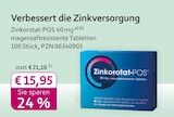Zinkorotat-POS Angebot in Frankenhardt Zinkorotat-POS im aktuellen Prospekt bei mea - meine apotheke in Frankenhardt