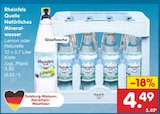 Natürliches Mineralwasser Angebote von Rheinfels Quelle bei Netto Marken-Discount Siegen für 4,49 €