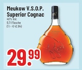 V.S.O.P. Superior Cognac Angebote von Meukow bei Trinkgut Recklinghausen für 29,99 €