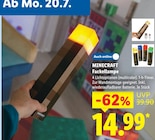 Fackellampe von Minecraft im aktuellen Lidl Prospekt