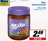 Haselnusscreme im Angebot bei EDEKA in Dorsten Haselnusscreme Angebote von Milka bei EDEKA Dorsten für 2,49 €
