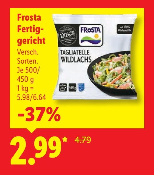 Fertiggericht Tagliatelle Wildlachs